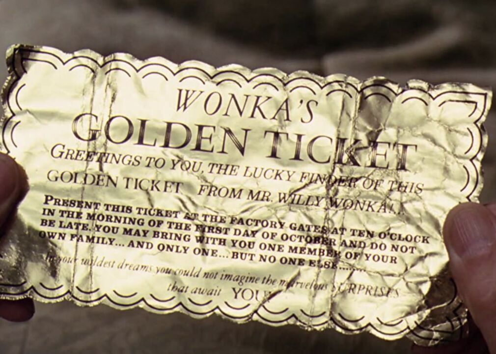 The golden ticket